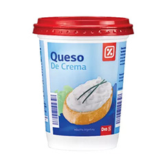 Queso Crema Clásico Dia 480 Gr.