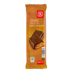 Chocolate DIA Relleno con Dulce de Leche 80 Gr.