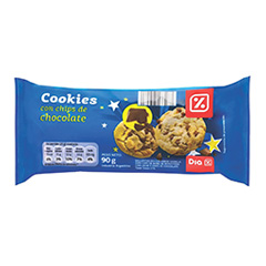 Galletitas DIA con Chips de Chocolate 90 Gr.