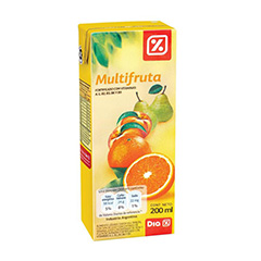 Jugo Sabor Multifruta Dia 200 Ml.