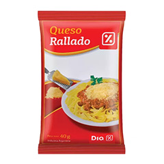 Queso Rallado DIA 40 Gr.